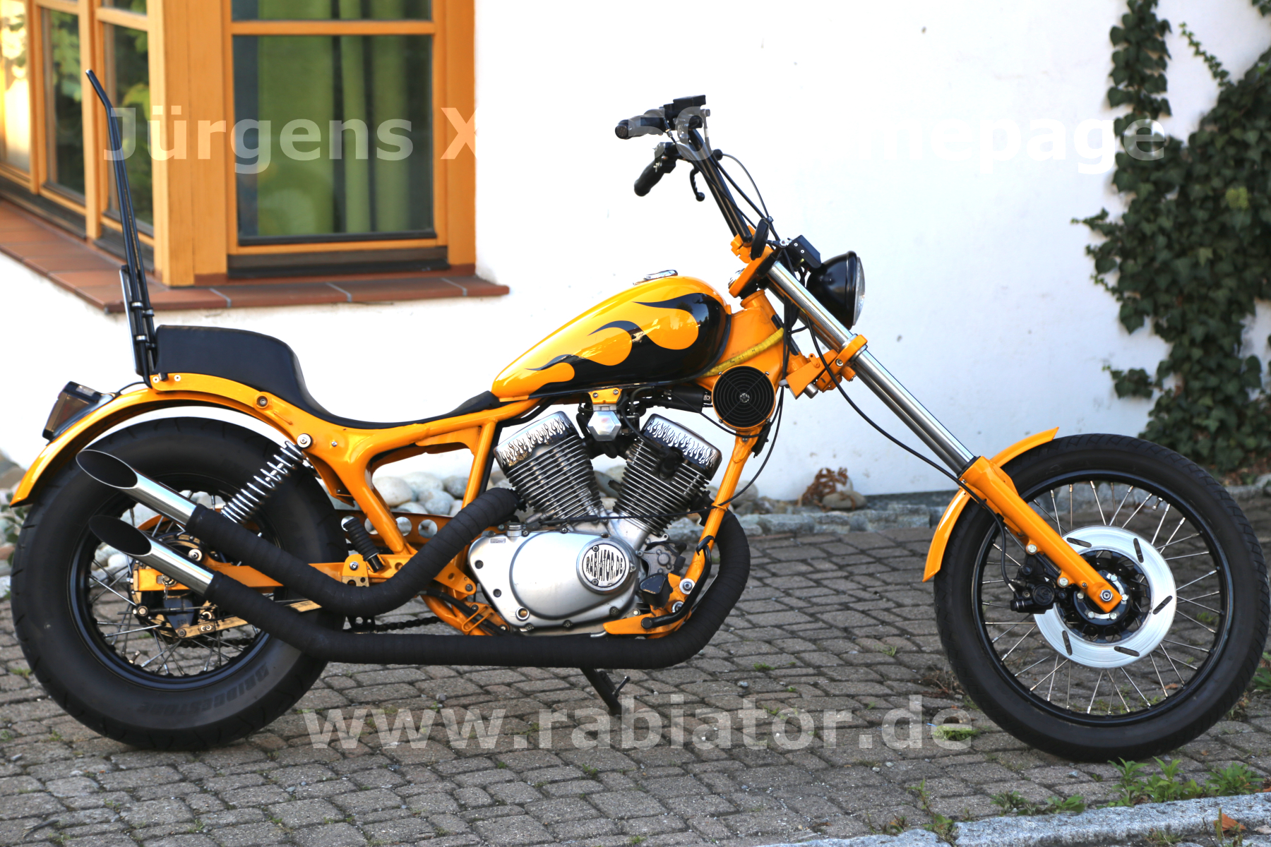 Yamaha XV 250 Virago 1991 Umbau Chopper