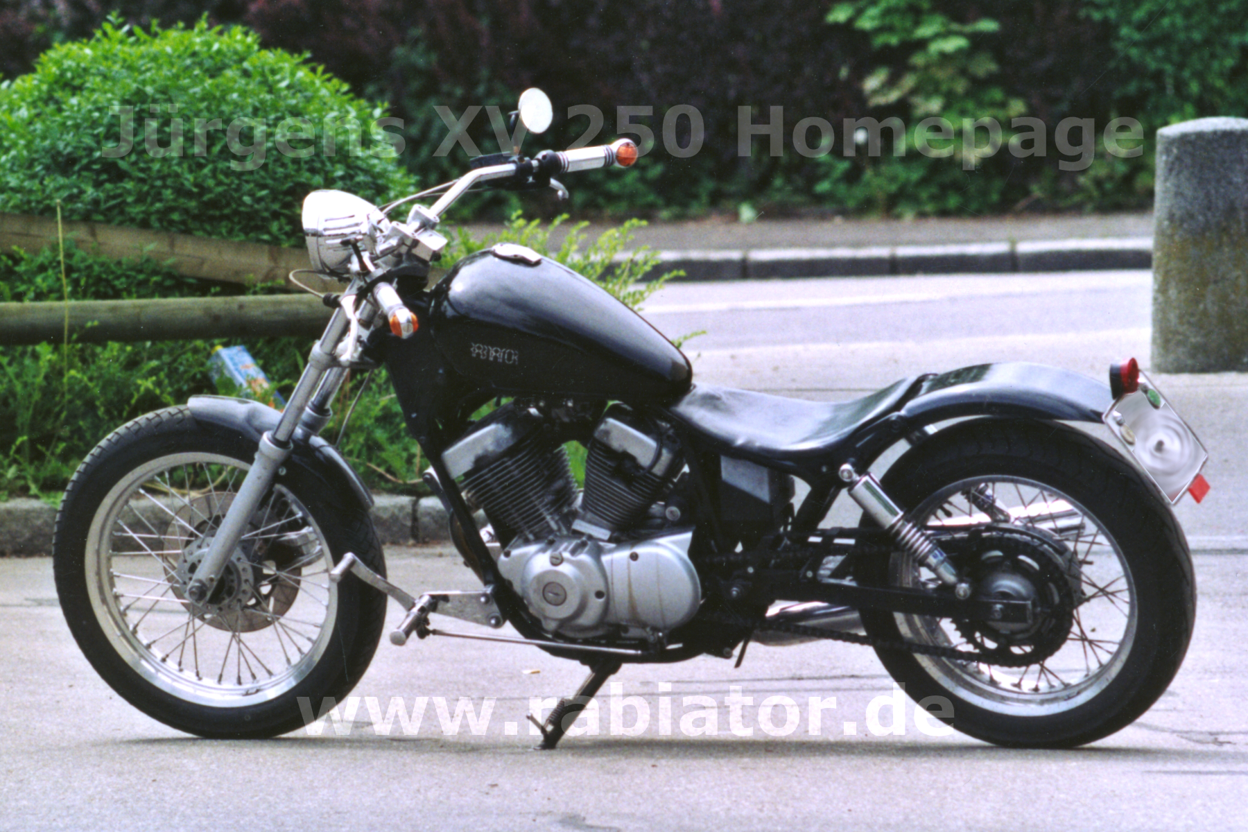 Yamaha XV 250 Virago 1992 Umbau Chopper